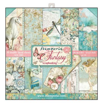 Stamperia Paper Pad - Wonderland